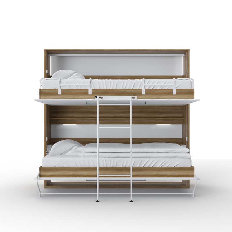Murphy Bunk Bed OTIS European TWIN size with mattresses