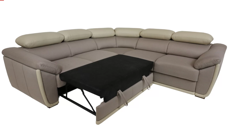 Sleeper Sectional Sofa with storage CADIZ