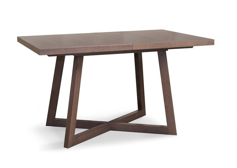 Wood Top Dining Table BRISH With Extension