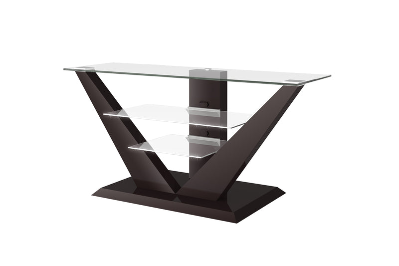 Floor TV Stand LUNA for up to 65 inch TV's with LED