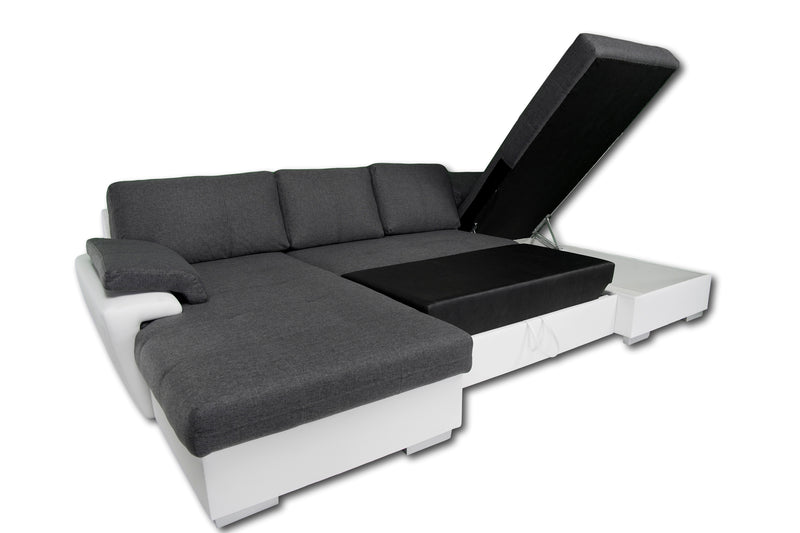 Sectional Full size sleeper with storage TOKIO Maxi