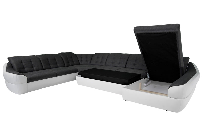Sleeper Sectional Infinity XL, U-Shape, FULL XL with storage. Right