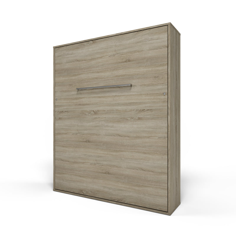 Vertical European QUEEN size Murphy bed INVENTO, LED included