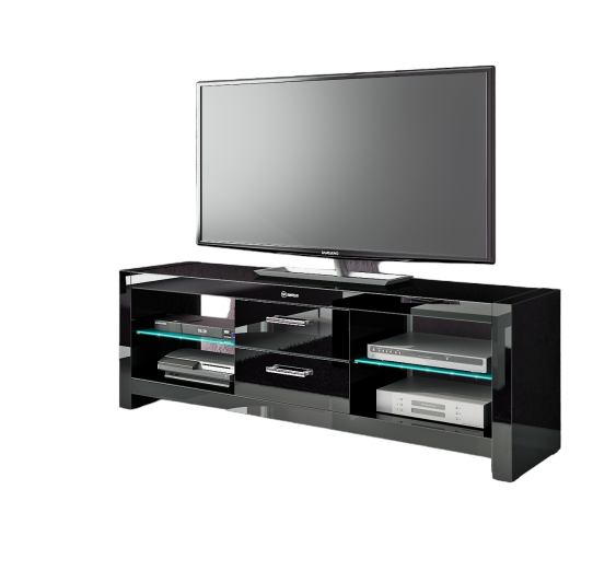 TV Stand ANDORA, for up to 65 inch TV's glossy with LED