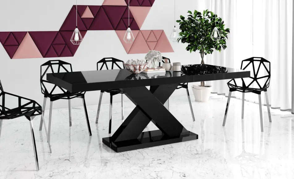 Dining Table XENON with 1 Extension for up to 8 People
