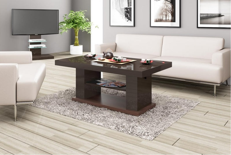 Lift Top Coffee Table MATERA, 2 in 1 Multi-Function Coffee Table