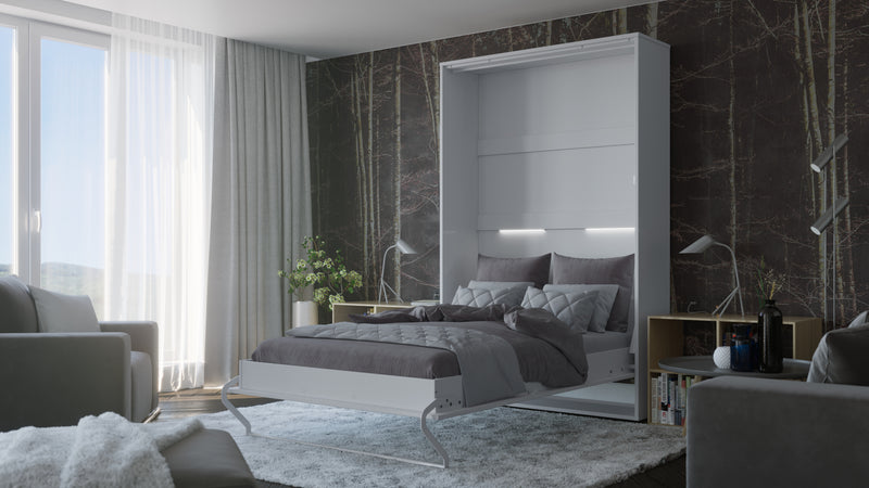 Vertical Murphy bed Invento European FULL size