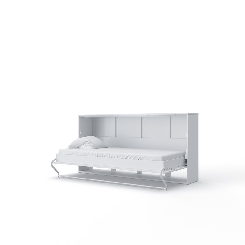 Horizontal Murphy Bed INVENTO , European Twin Size with mattress