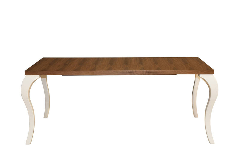 Walnut Dining Table BELLEZA With Extension