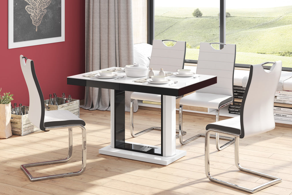 Dining Set QUATRO with 6 chairs