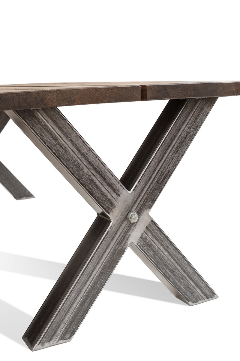 NATURAL LINE X Oak wood Dining Table