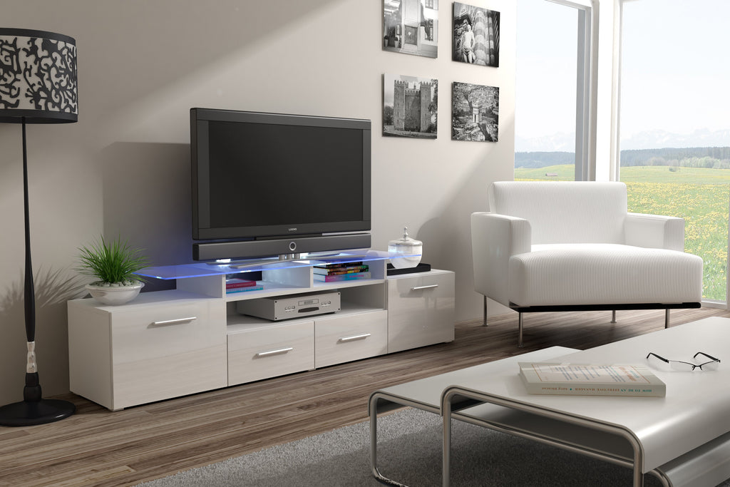 TV Stand EVORA for TV's up to 65 inches with LED