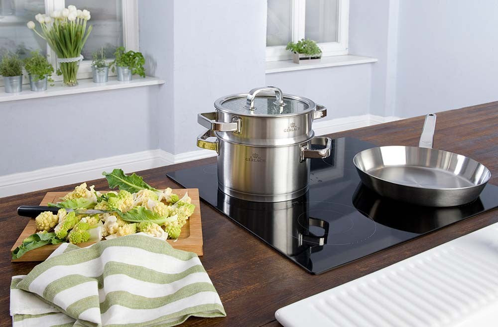 Prestige Cuisine & Non-Stick Aluminum Dutch Oven with Glass lid (10 Quart)